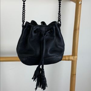 Rebecca Minkoff mini bucket bag in Black